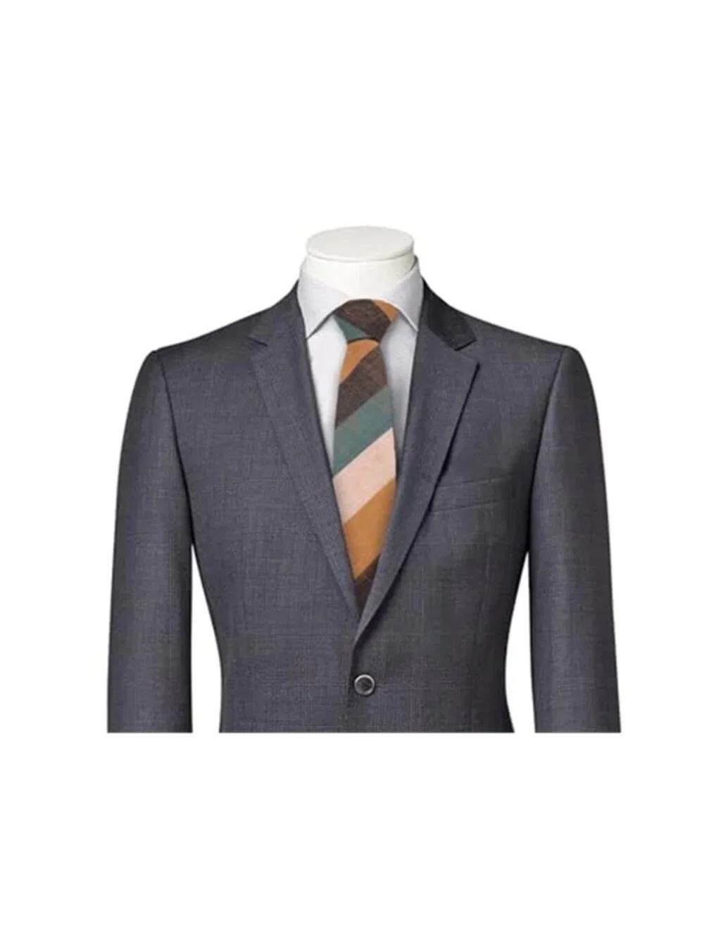 Men's Tie Cotton Skinny Tie Formal Necktie